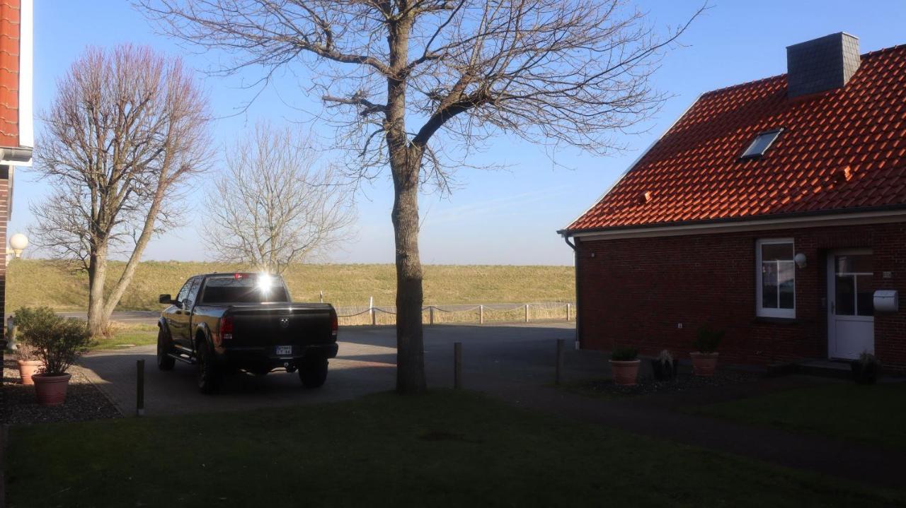Ferienwohnung Deichblick Dornumersiel Exterior foto